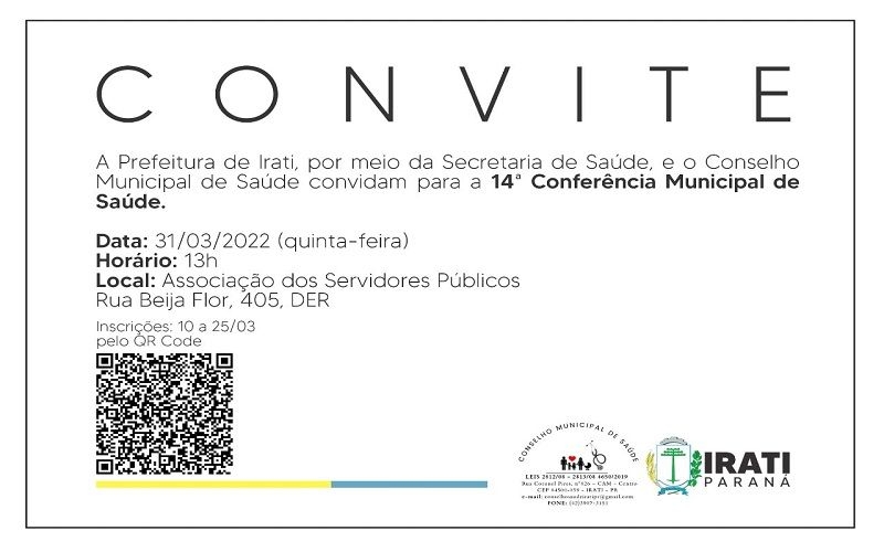 14ª Conferência Municipal de Saúde