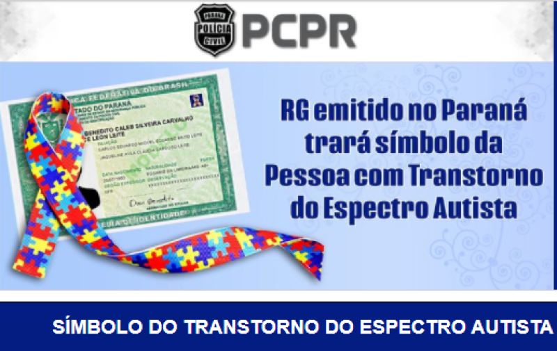 Carteira de Identificação da Pessoa com TEA é lançada no Paraná